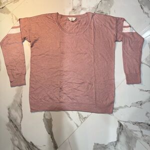 Pink Rose Women's Pink Crew Neck Sweater